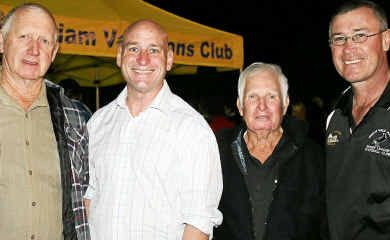 Greg Larson, Chris Trevor, George Thorn and Owen Harms are hoping for the right result. Greg Larson, Chris Trevor, George Thorn and Owen Harms are hoping for the right result.